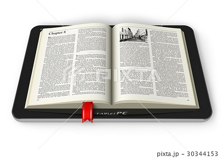 Book in tablet computer 30344153