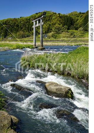 原尻の滝　鳥居 30345075