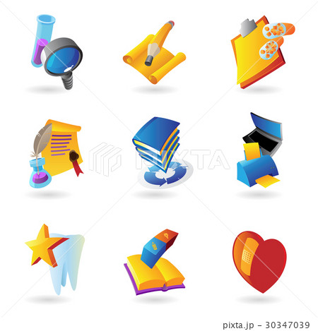 Icons for science and education 30347039