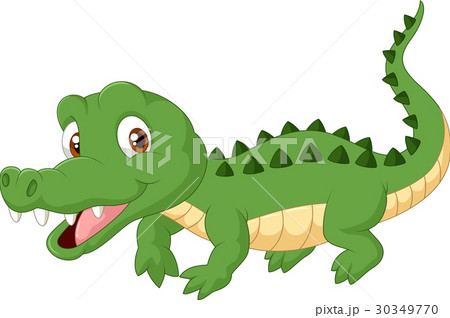 Cartoon crocodile 30349770
