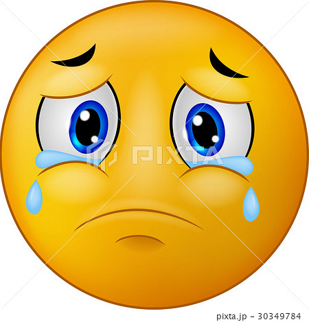 Sad smiley emoticon 30349784