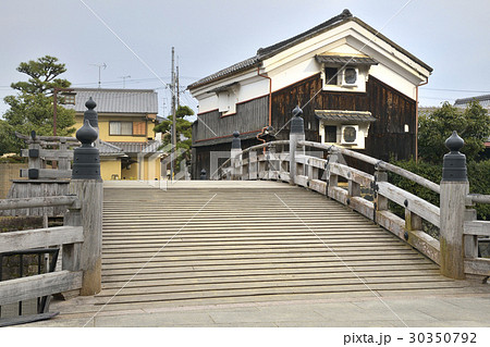 安居橋　八幡八景　石清水八幡宮 30350792