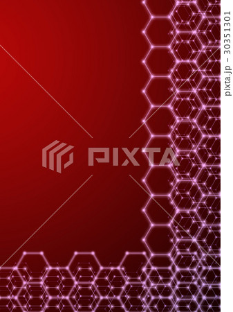 背景素材_六角形 30351301