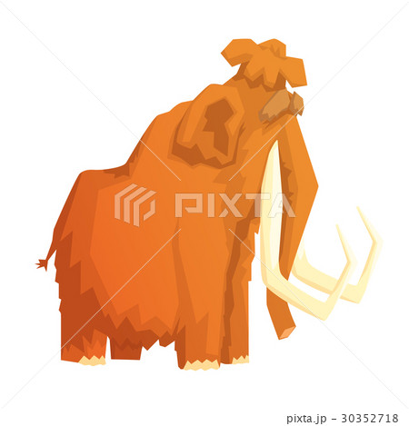 Mammoth, mammal ice age extinct animal, colorful Mammoth, mammal ice age extinct animal, colorful 30352718