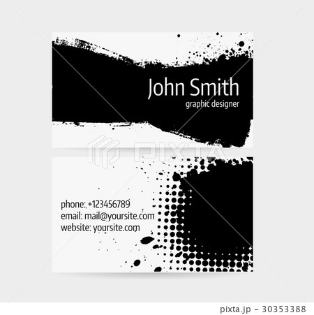Business card template 30353388