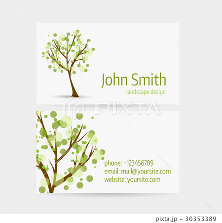 Business card template 30353389