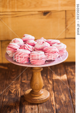 Sweet dessert marshmallow 30356046