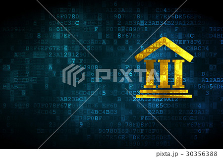 Law concept: Courthouse on digital background Law concept: Courthouse on digital background 30356388