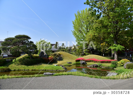 栃木県足利学校の南庭園 栃木県足利学校の南庭園 30358728