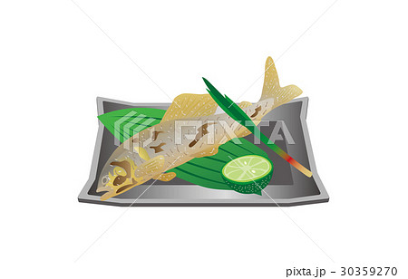 今日の肴鮎の塩焼き 今日の肴鮎の塩焼き 30359270