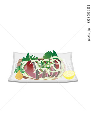 今日の肴鰹のたたき 30359281
