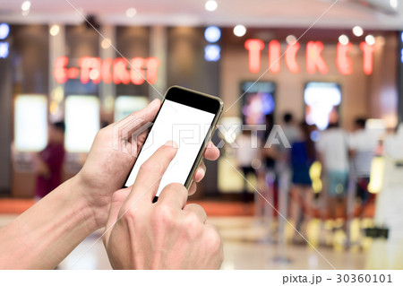 One booking movie ticket via smart phone One booking movie ticket via smart phone 30360101