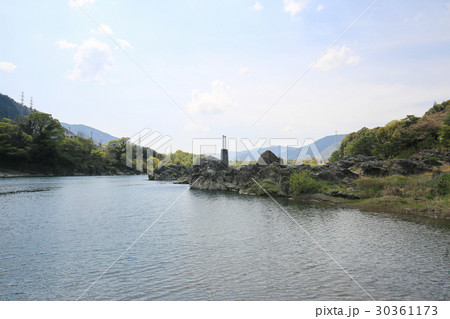 徳島県東みよし町　美濃田の渕 30361173