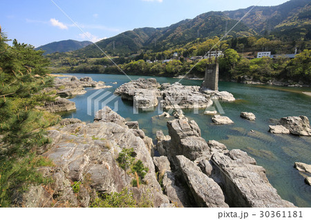 徳島県東みよし町　美濃田の渕 30361181