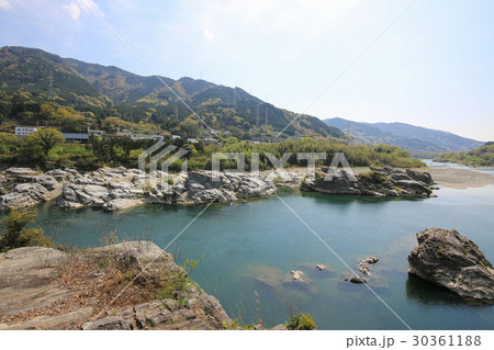 徳島県東みよし町　美濃田の渕 30361188