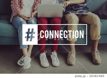 Connection Networking Online Word Hashtag Connection Networking Online Word Hashtag 30362460