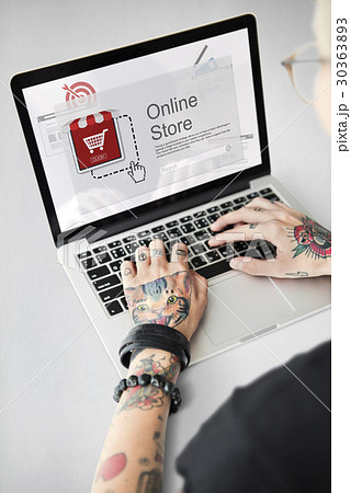 Online Payment Purchase E-Commerce Buy Icon Online Payment Purchase E-Commerce Buy Icon 30363893