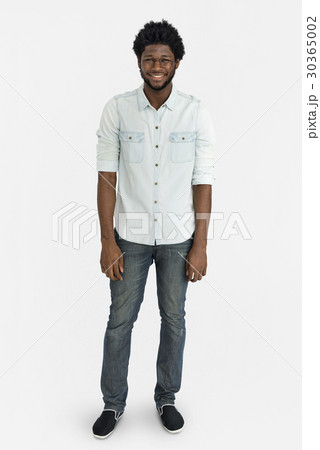 People Man Full Body Studio Shoot Concept 30365002