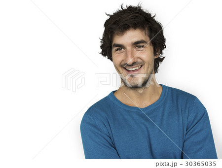 Caucasion Man Casual Confident Attractive Concept 30365035