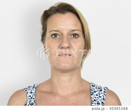 Caucasian Mature Woman Casual Studio Caucasian Mature Woman Casual Studio 30365268