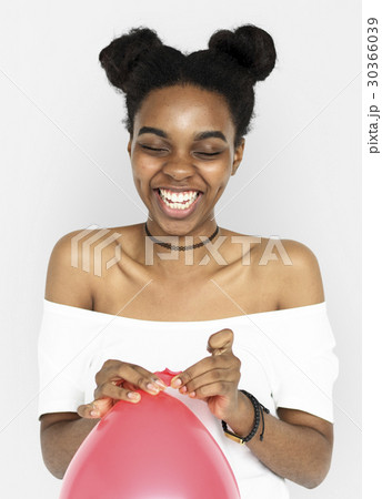 Studio People Shoot Portrait Isolated 30366039