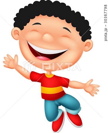 Happy boy cartoon Happy boy cartoon 30367798