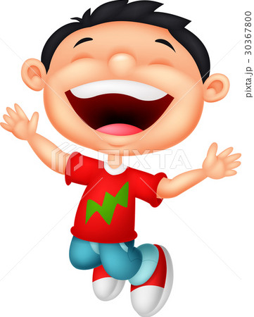 Happy boy cartoon 30367800