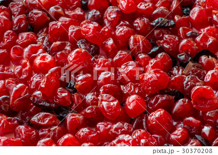 Dried cherries closeup Dried cherries closeup 30370208