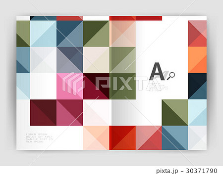 Modern minimalistic geometrical square business Modern minimalistic geometrical square business 30371790