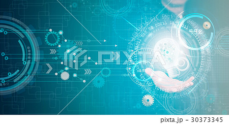 technology background and business man technology background and business man 30373345