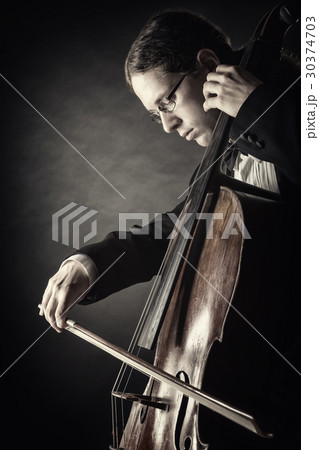 Playing the cello 30374703