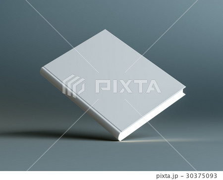 A closed white empty book stands on the corner A closed white empty book stands on the corner 30375093