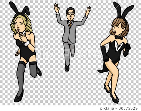 二兎を追うものは一兎をも得ずのイラスト素材