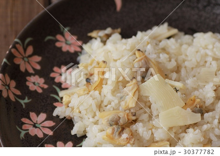 アサリとタケノコの炊き込みご飯 深川飯 アサリとタケノコの炊き込みご飯 深川飯 30377782