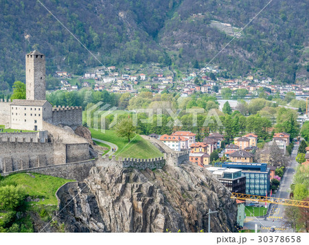 Castelgrande from other castle 30378658