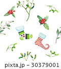Seamless Pattern with Christmas  Sock 30379001