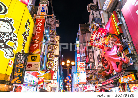 大阪・道頓堀 30379239