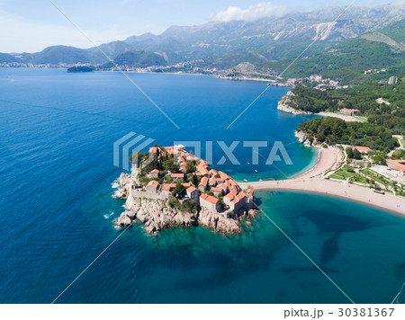 Sveti Stefan island in Budva, Montenegro 30381367