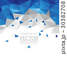 Abstract blue triangle modern template  30382708