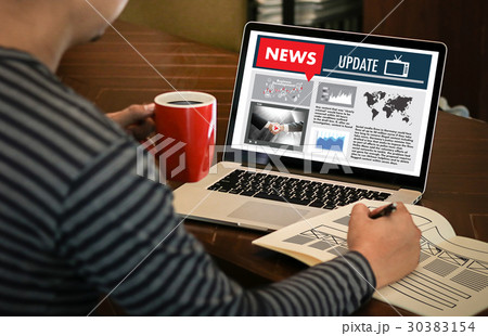 Mockup mobile  image of hand phone with blank 30383154