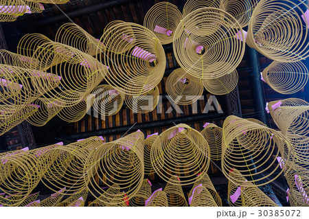 Incense for praying at Temple in Saigon, Vietnam 30385072