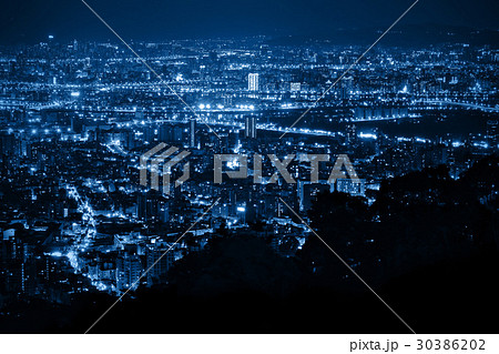 Night view of the Yangmingshan 30386202