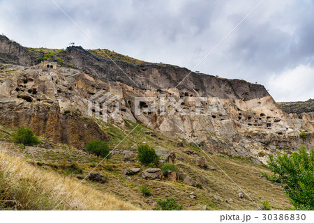 View of Vardzia cave monastery. Georgia 30386830