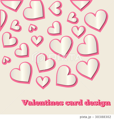 Valentines card design Valentines card design 30388302
