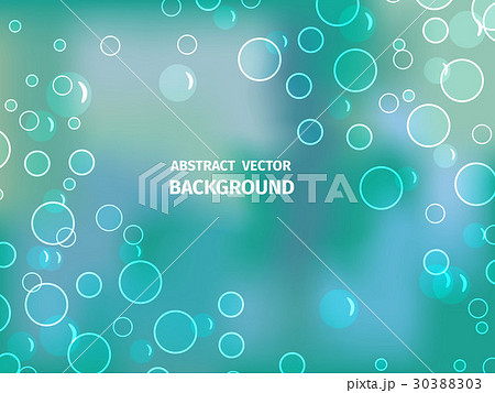Abstract blurry vector background with bubbles Abstract blurry vector background with bubbles 30388303