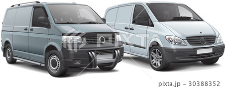Two cargo panel vans Two cargo panel vans 30388352
