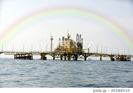 Offshore platform of Thailand, Metal background Offshore platform of Thailand, Metal background 30388410