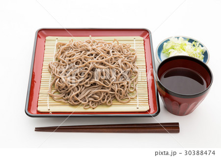 そば　白バック 30388474