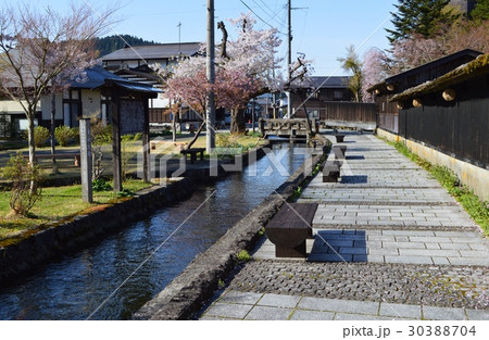 山形県金山町の大堰公園 山形県金山町の大堰公園 30388704