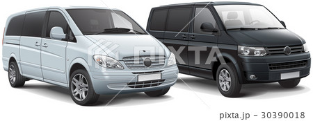 Two light passenger vans Two light passenger vans 30390018